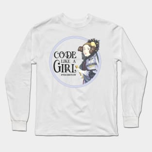 Code Like A Girl Long Sleeve T-Shirt